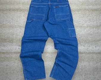 パンツ KEY Denim Painter Work Pants 90s Vintage Key Jeans 34x32 Blue Carpenter Denim Work 90s | eBay