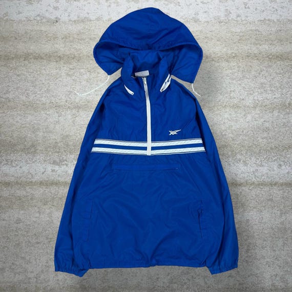 トップス 80s vintage asics track jacket setup y2k Vintage 80s Asics Tiger Windbreaker Jacket Mens M Royal Blue White