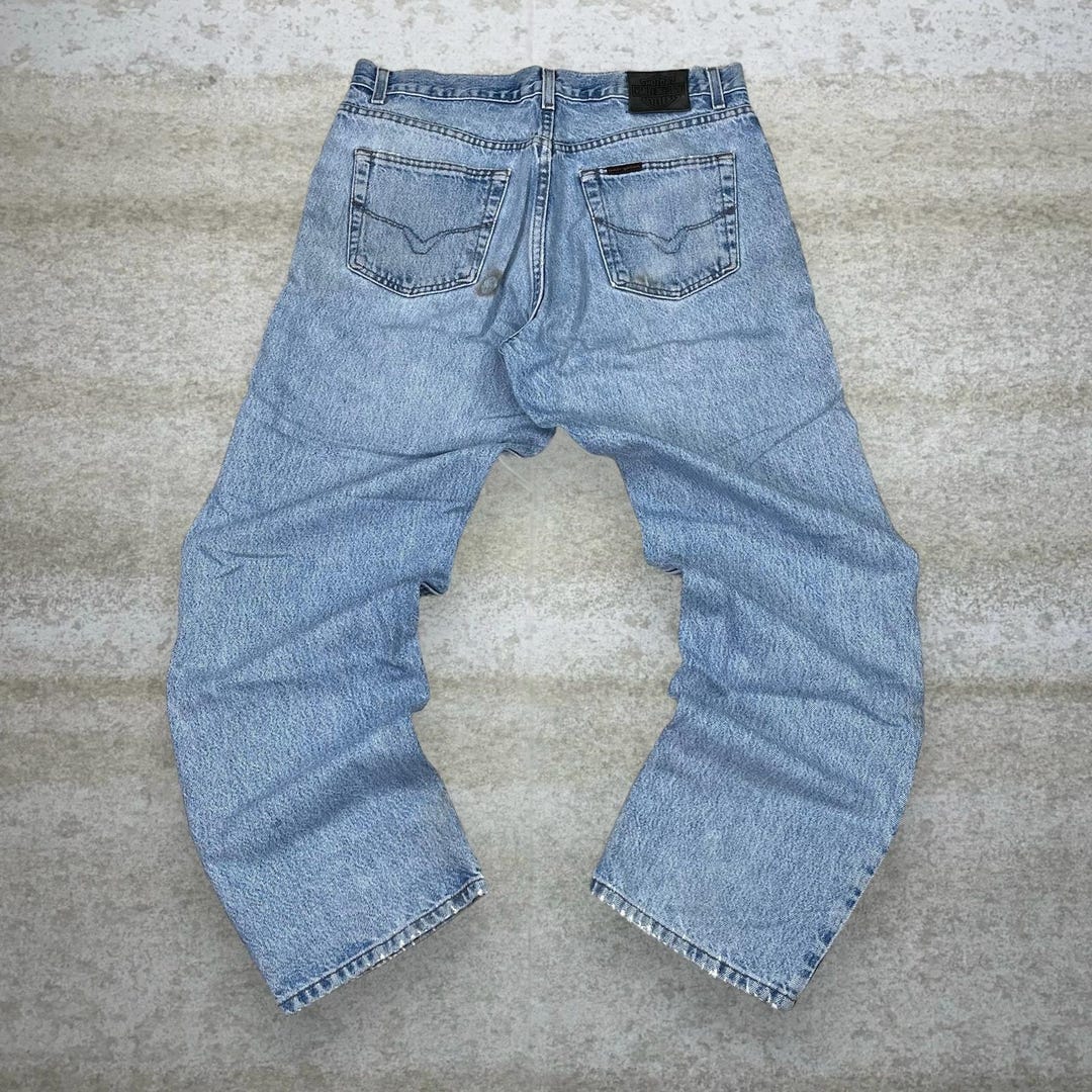 archive]90sHARLEY-DAVIDSON Nylon Pants Vintage 90s Harley Davidson