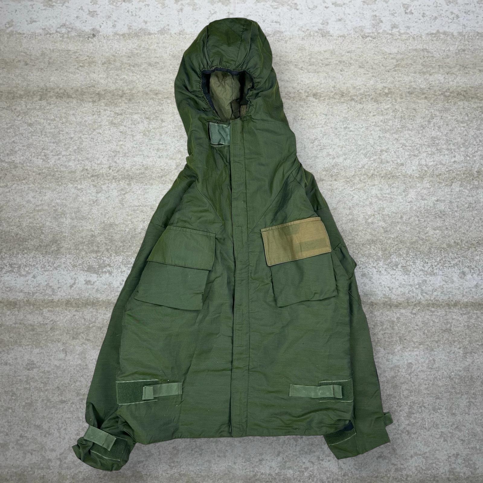 Vintage British Military Protective Suit Smock Jacket L
