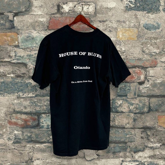 Vintage House of Blues Orlando Shirt Black Cotton… - image 6