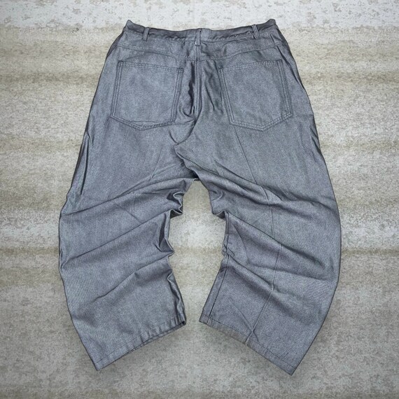 Vintage Skater Wide Leg Jeans 40x30 Counter Attack Silver
