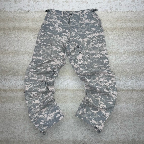 Vintage Digital Military Camo Tactical Pants Bagg… - image 2