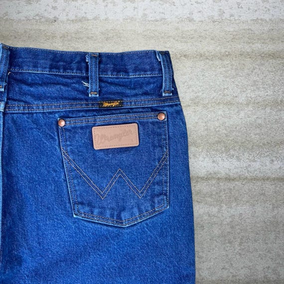 Vintage Y2K Wrangler Jeans 38x32 Bootcut Flared F… - image 3
