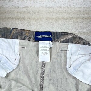 Vintage 90er Jahre Mossy Oak Jagd Camo Taktische Hose 38x32 Baggy Weites Bein Fit Bild 4