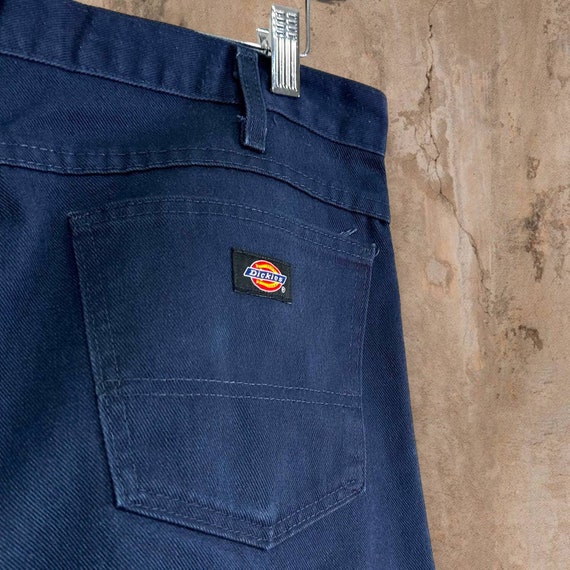 Vintage Dickies Carpenter Pants Navy Blue Relaxed… - image 5