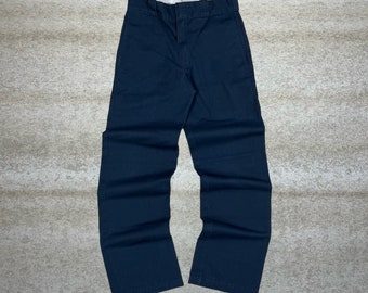 Vintage Navy Blue Dickies Khakis Pants 874 28x32 Original Vintage Navy Blue Dickies Khakis Pants 874 28x32 Original