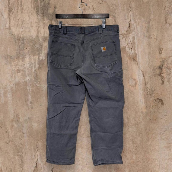 Carhartt Pants Men's 32x28 Grey Carpenter Workwear Relaxed Fit – Proper  Vintage