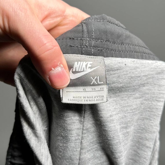 Vintage Nike Track Pants Iron Grey Polyester Swea… - image 4