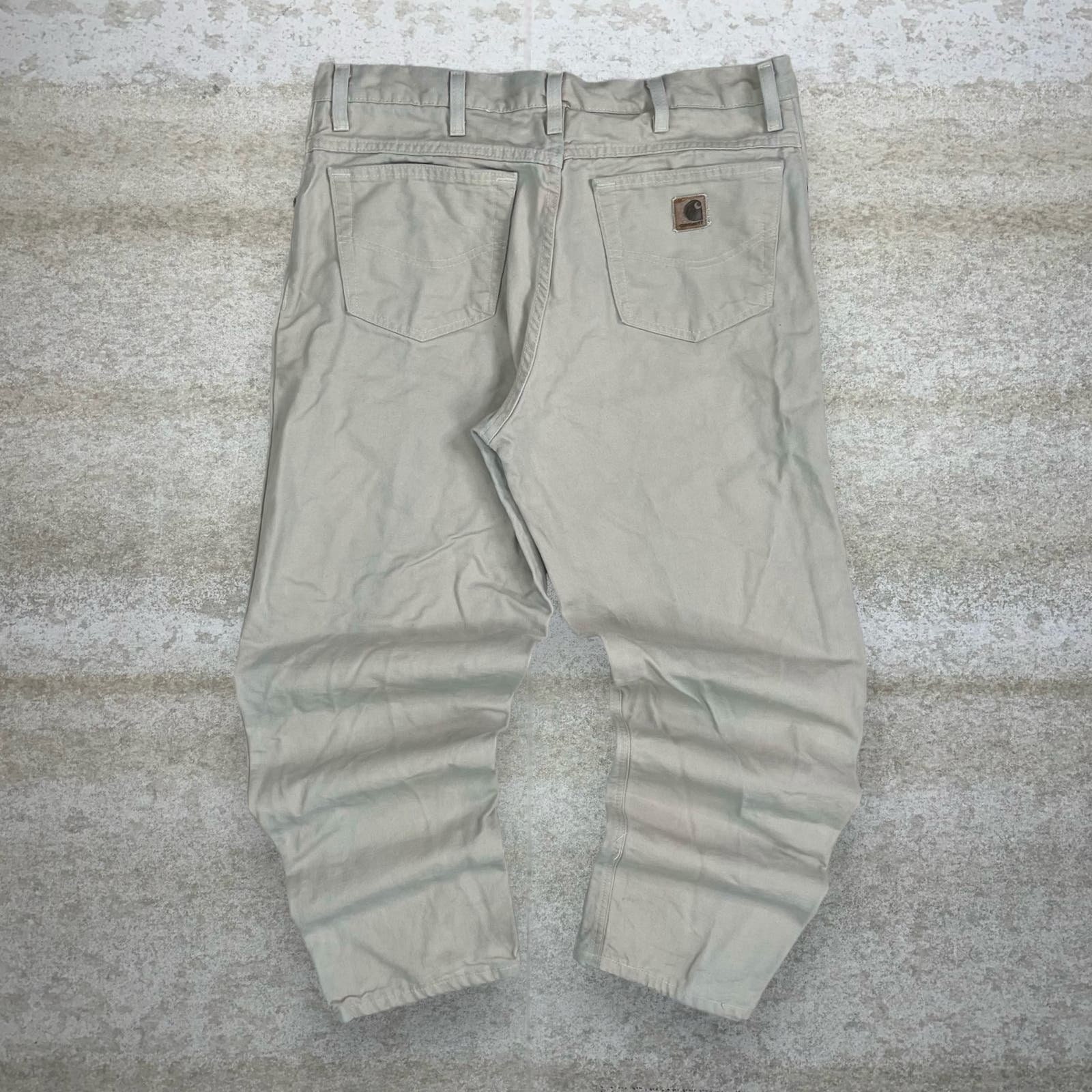 Carhartt painter pants 38×32 CARHARTT CARPENTER PAINTER PANTS (TAN) — Qrentis