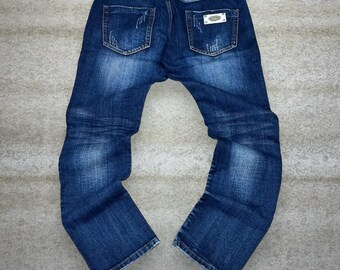 ヴィンテージ スケーター ワイドレッグ ジーンズ 38x34 マックス