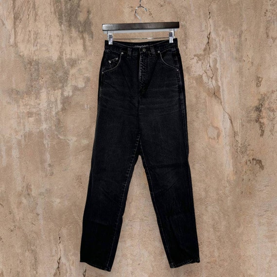 Vintage Wrangler Jeans Smoke Black Wash Work Wear… - image 3