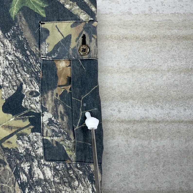 Vintage 90s Mossy Oak Tactical Pants 40x32 Baggy Wide Leg Hunting Camo Cargos image 6