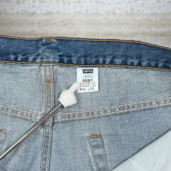 Vintage Levis Jeans 505 Regular Straight Fit Made… - image 5