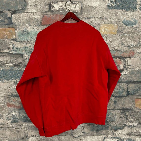 Vintage Starter Sweatshirt Crimson Red Cotton Hea… - image 6