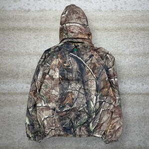 Vintage Realtree Hunting Camo Windbreaker Jacket S Frogg Togg Water Proof Full Zip Woodland 90s image 2