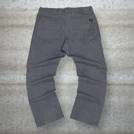 【sullen】90s vintage baggy slacks grey Vintage 90s Dickies Carpenter Pants 38x30 Baggy Wide Leg Grey