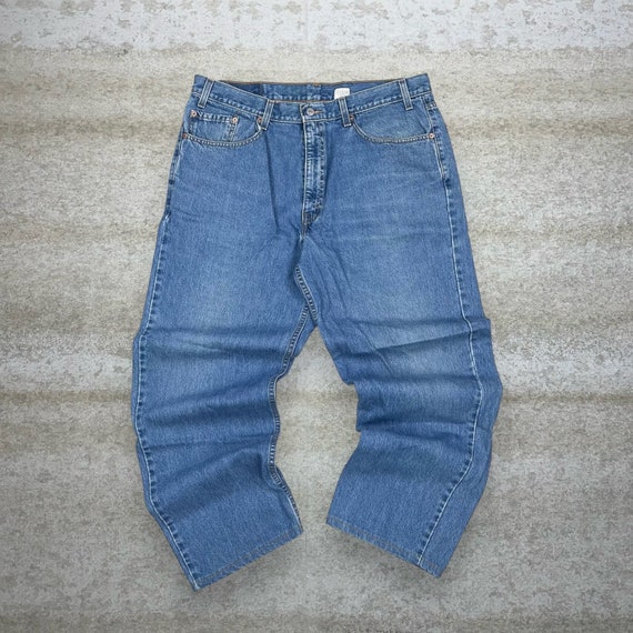 Vintage Levis 550 Relaxed Fit Jeans Medium Wash R… - image 2