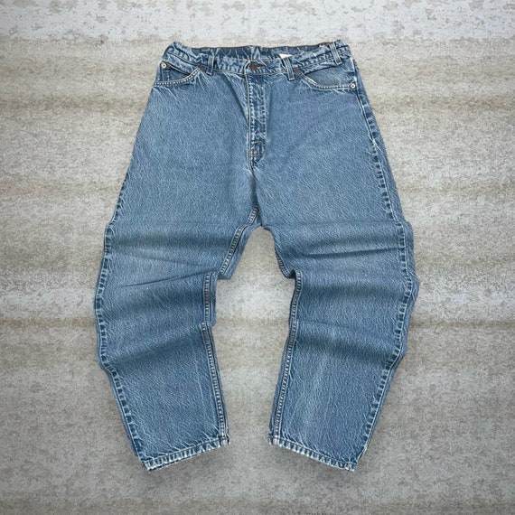 Vintage Orange Tab Levis 550 Relaxed Fit Tapered … - image 2