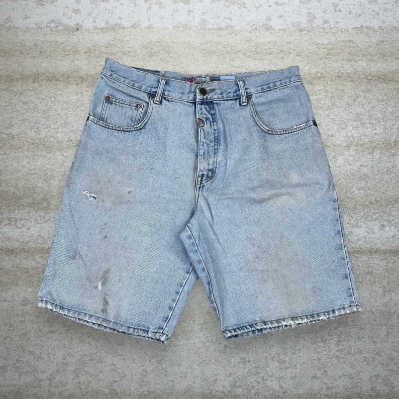 90s printed relaxed shorts