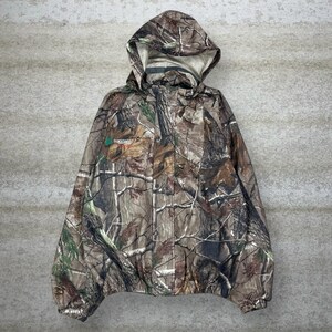 Vintage Realtree Hunting Camo Windbreaker Jacket S Frogg Togg Water Proof Full Zip Woodland 90s image 1