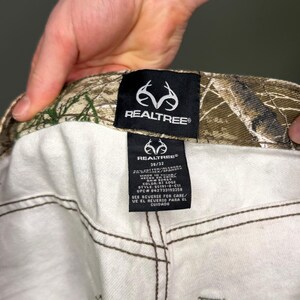 Vintage 90s Mossy Oak Camo Jeans 38x32 Baggy Fit Woodland New With Tags image 6