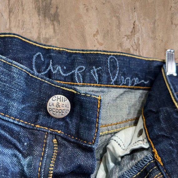 Vintage Chip & Pepper Jeans Dark Wash Denim Strai… - image 7