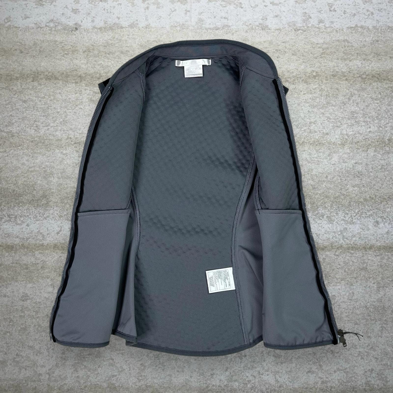 Vintage Nike Golf Vest XS Grey Black Polyester Full Zip Y2K