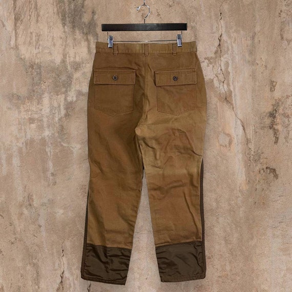 Vintage Walls Double Knees Canvas Work Pants Came… - image 3