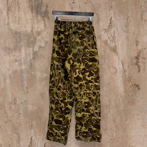 Vintage Duck Hunting Camo Pants Baggy Crazy Woodland … Gem