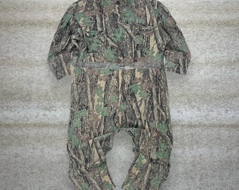 ヴィンテージ 90年代 ハンティング カモ カバーオール メンズ 2XL リラックスフィット ハンティング カモ