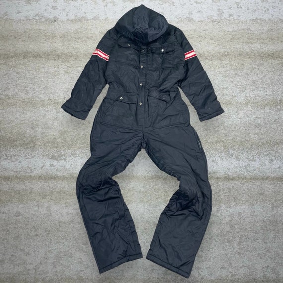 Vintage Field Master Snow Suit Jet Black Relaxed F