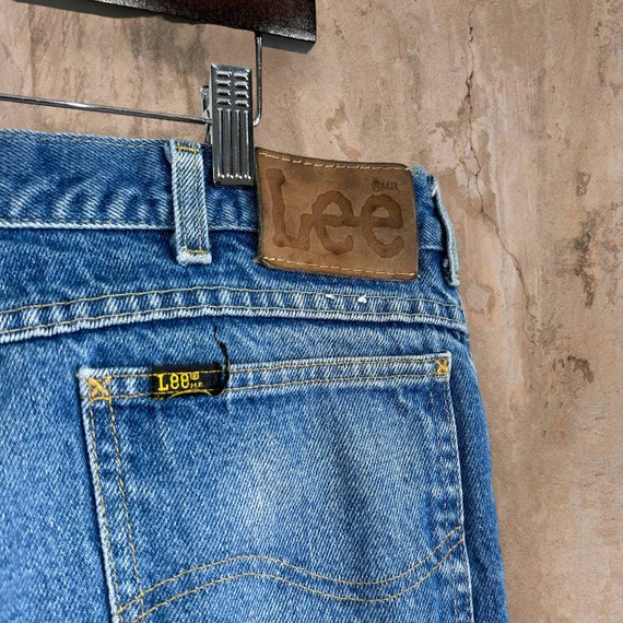 Vintage Lee MR Jeans Union Made in USA Medium Was… - image 5