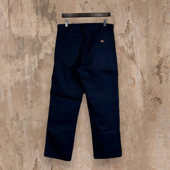 Vintage Dickies Carpenter Pants Navy Blue Relaxed… - image 2