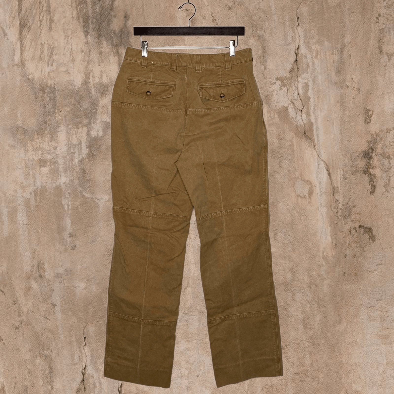 Vintage Orvis Double Knees Carpenter Pants Relaxed Fit Tan Thick Canvas ...