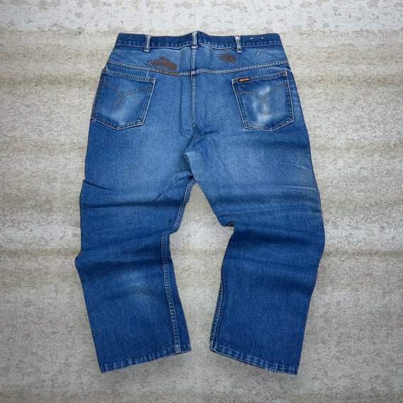 True Vintage Saddle King Jeans Medium Wash Denim … - image 1