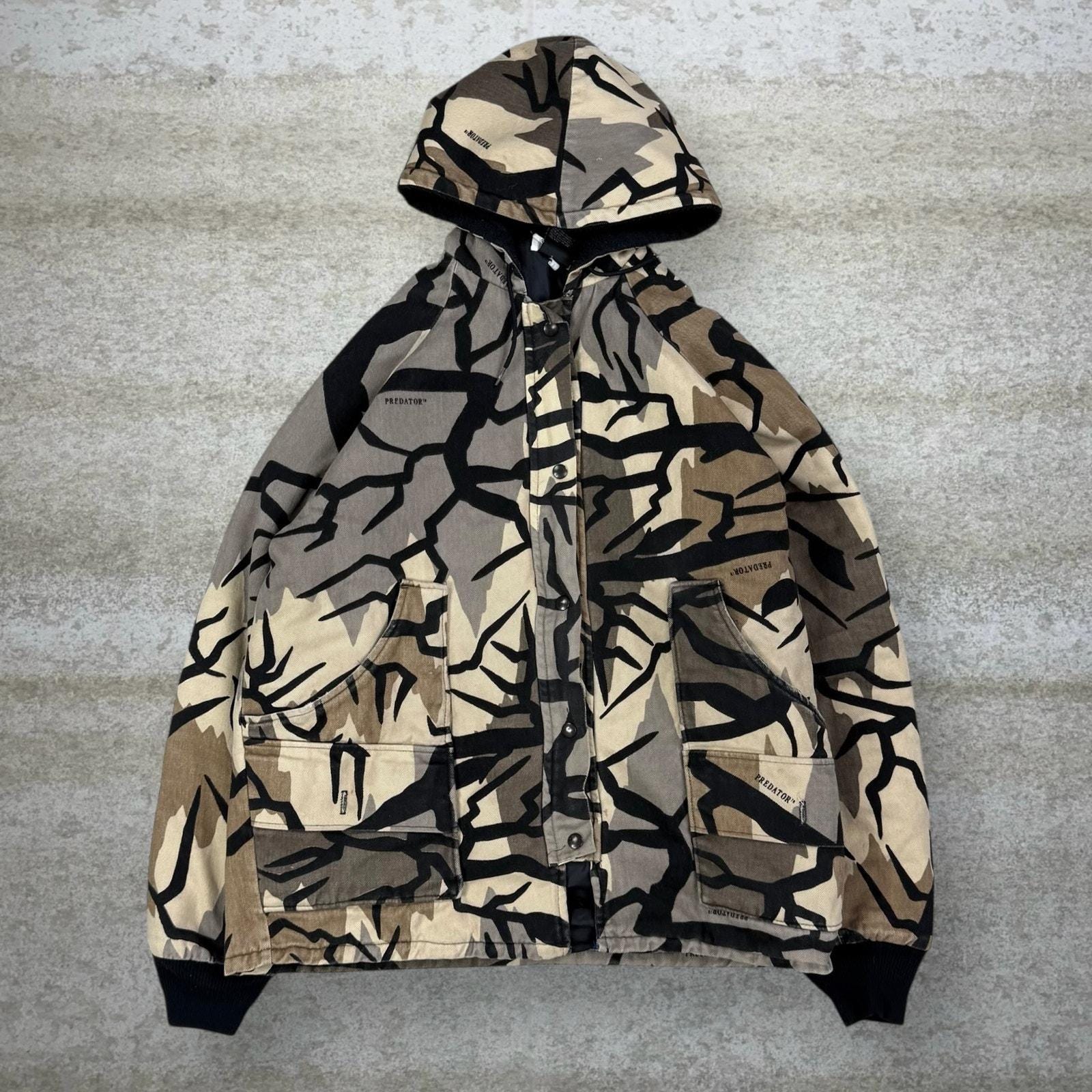 ジャケット・アウター 90s \" PREDATOR CAMOUFLAGE \" jacket M Vintage Predator Camo Jacket 1990s Realtree Predator Camo