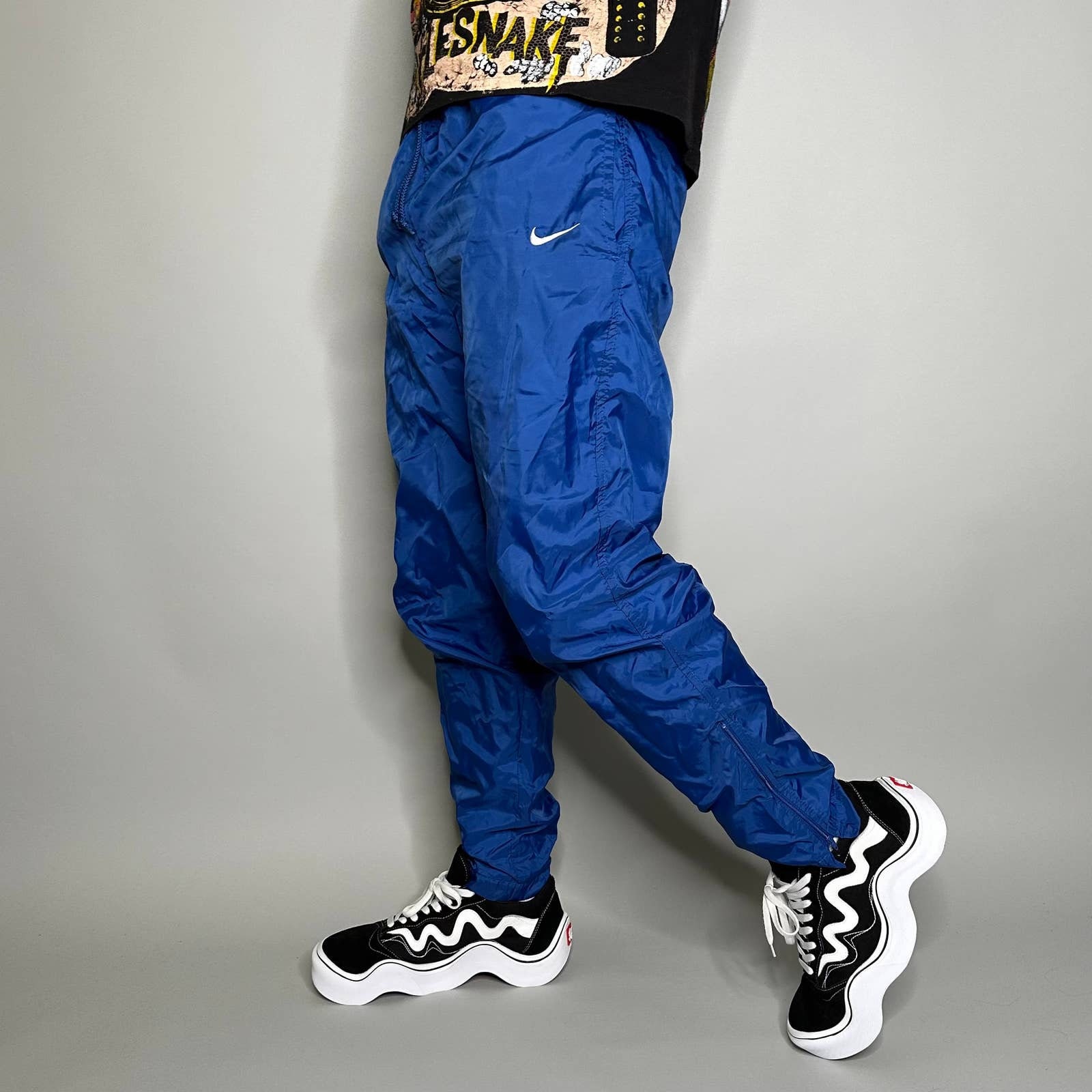 Korean Style Streetwear Pants, Buggy Fit Raver Pants - Cool