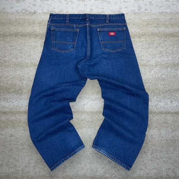 Vintage Dickies Jeans Medium Wash Work Wear Denim… - image 1