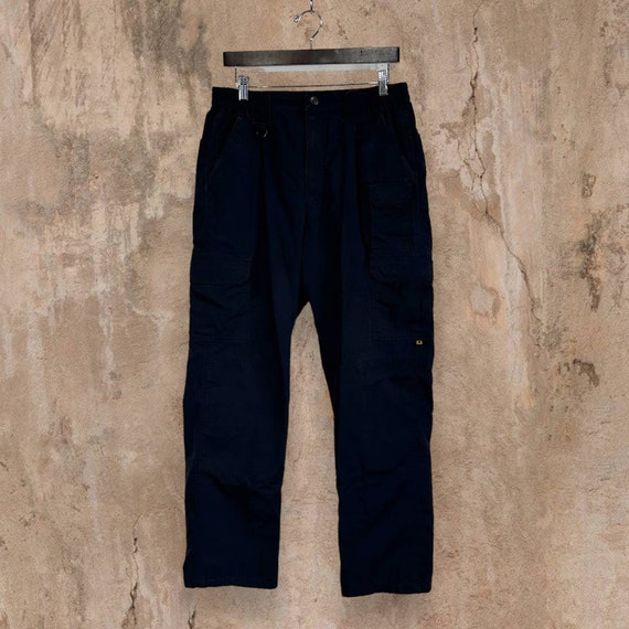 Vintage Propper Tactical Pants Navy Blue Baggy Do… - image 3