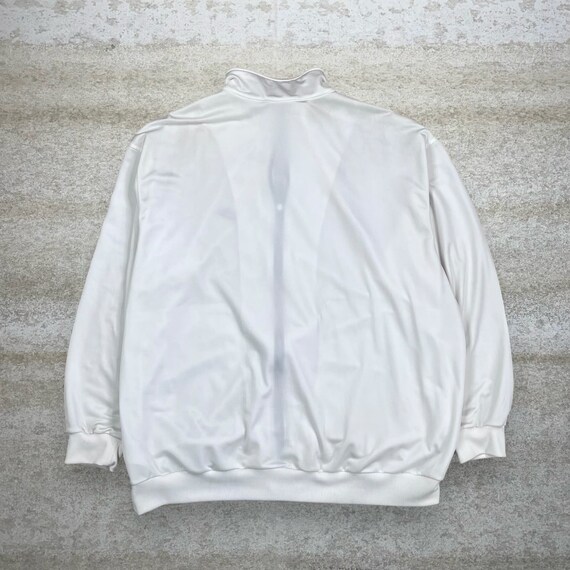 Vintage Nike Track Jacket XXL Snow White Black Swoosh Full Vintage Nike Track Jacket XXL Snow White Black Swoosh Full