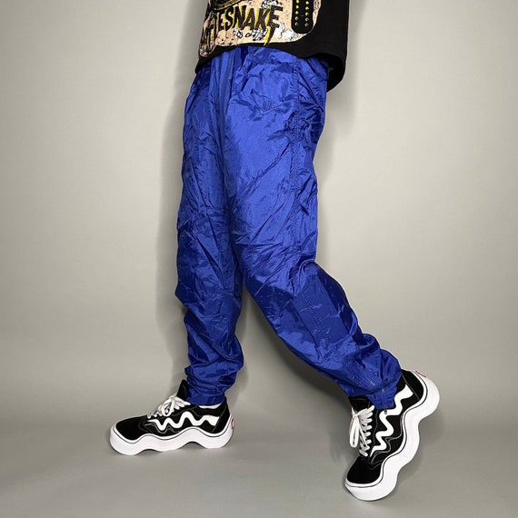 Native Youth Royal Blue Joggers for Men