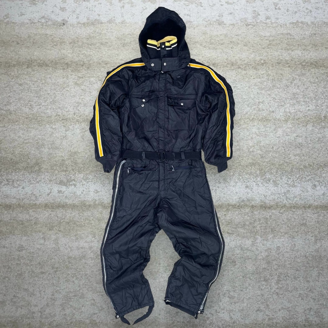 Black Head Snowsuit - Vintage/ Used