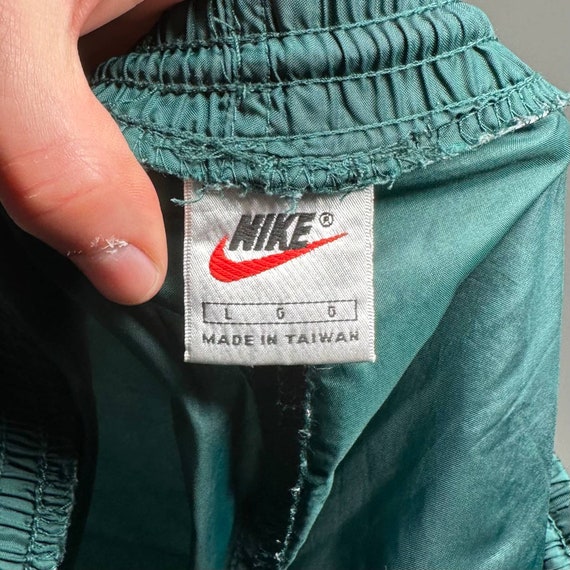 VINTAGE Nike Track Pants Windbreaker - Zipper Ankle/pockets