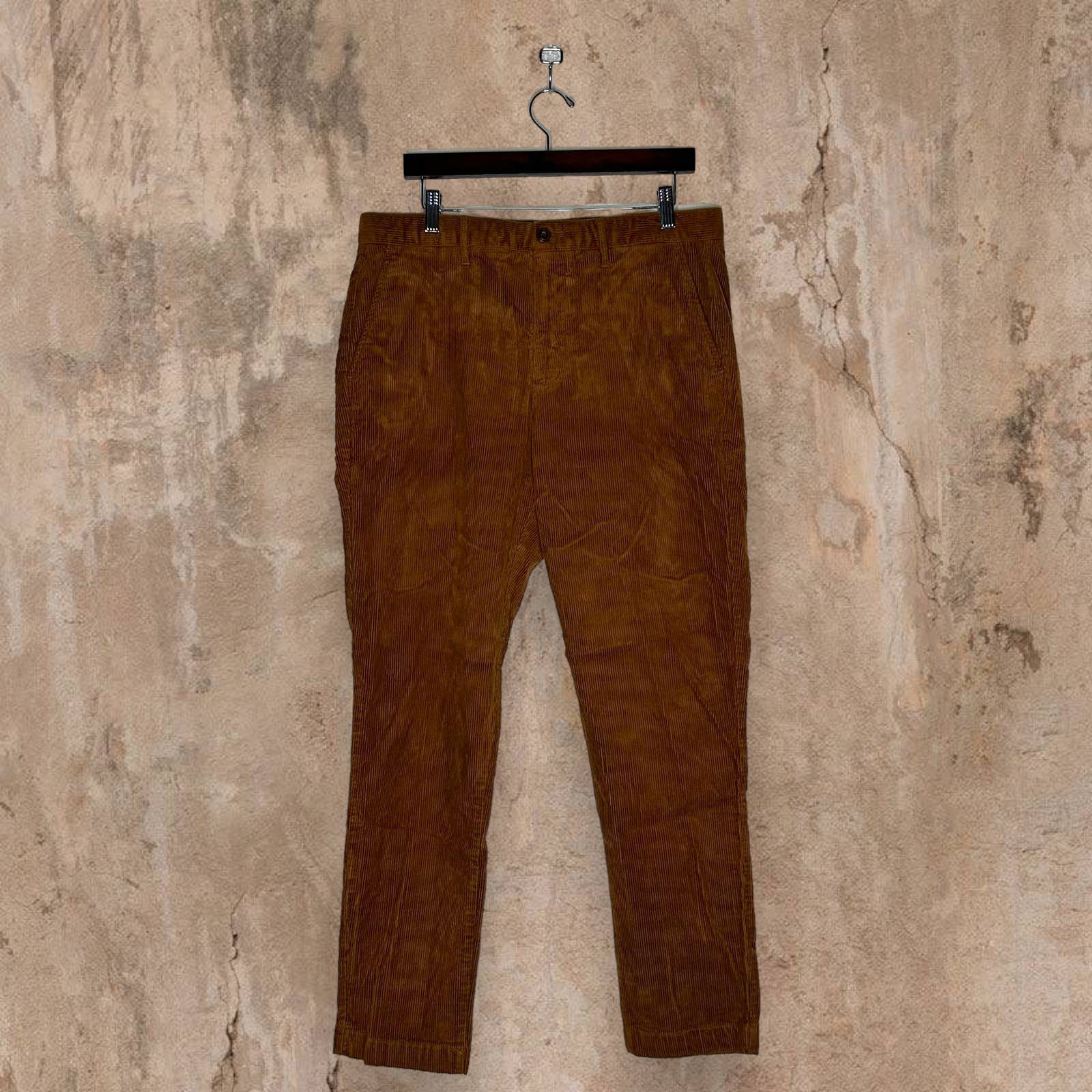 2000'S GAP Classic Fit Corduroy Pants, Men's, Size W34 cotton brown type Vintage Second Hand