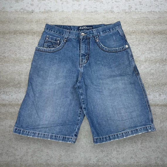 Vintage Y2K JNCO Skater Jean Shorts 31x13 Baggy Wide Leg Medium