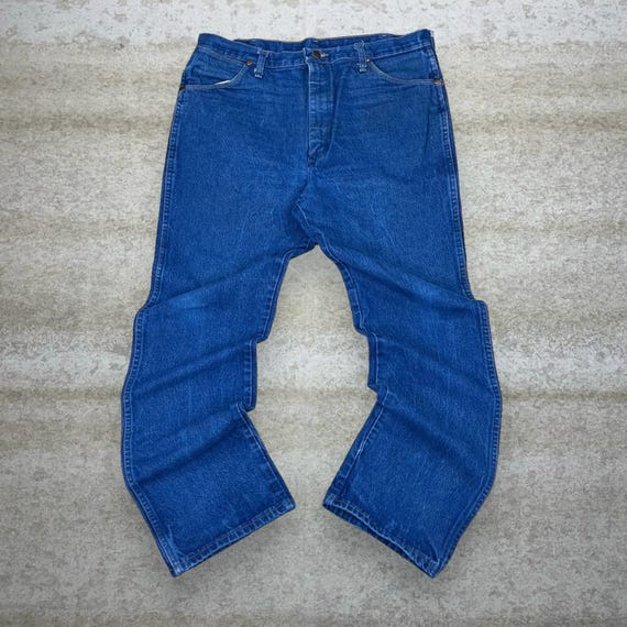 Vintage Y2K Wrangler Jeans 38x32 Bootcut Flared F… - image 2