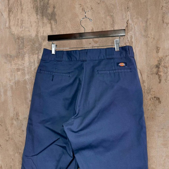 Vintage Navy Blue Dickies Khakis Pants Relaxed Fi… - image 1