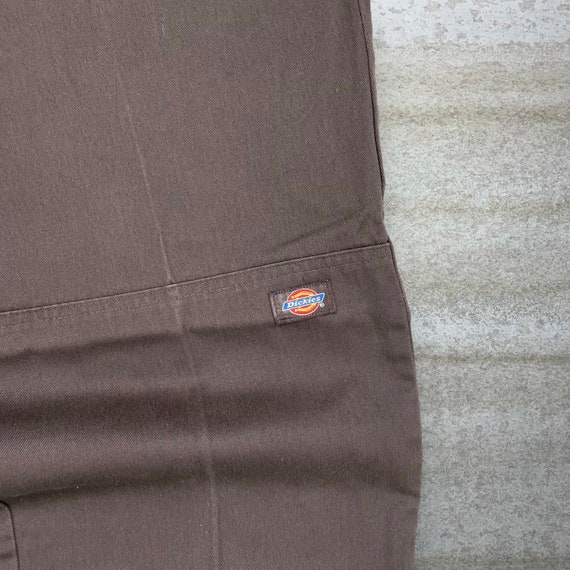 Vintage Mocha Brown Dickies Khakis Pants 36x34 Do… - image 4