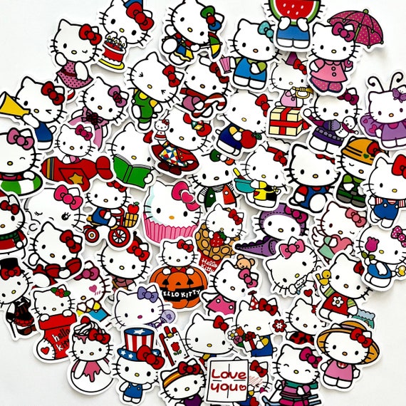Hello Kitty Sticker Bomb